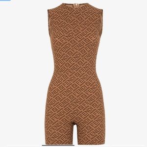 FENDI X SKIMS BODYSUIT XS